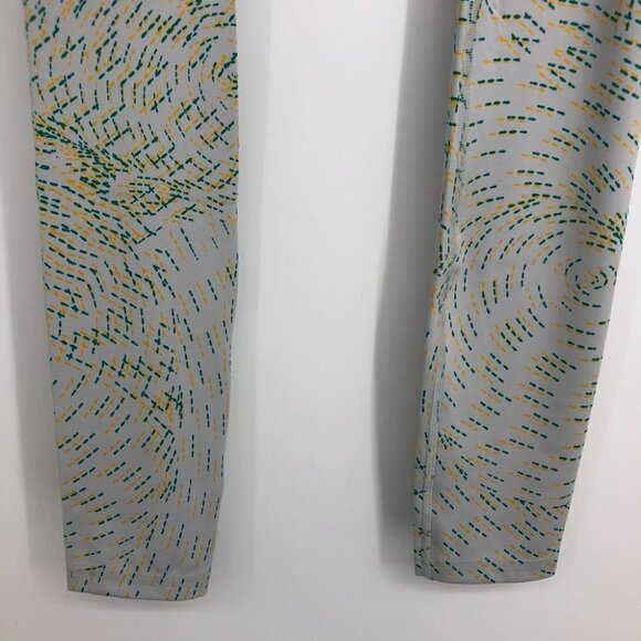 NWOT Gymshark training leggings light grey green and yellow flecked women’s SP - Picture 9 of 16